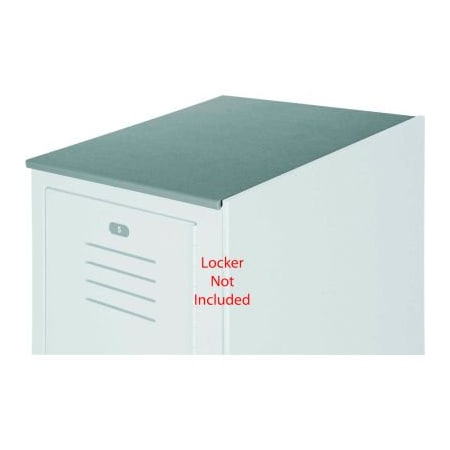 Bradley Locker Slope Top ST1812-200 18x12 - Gray